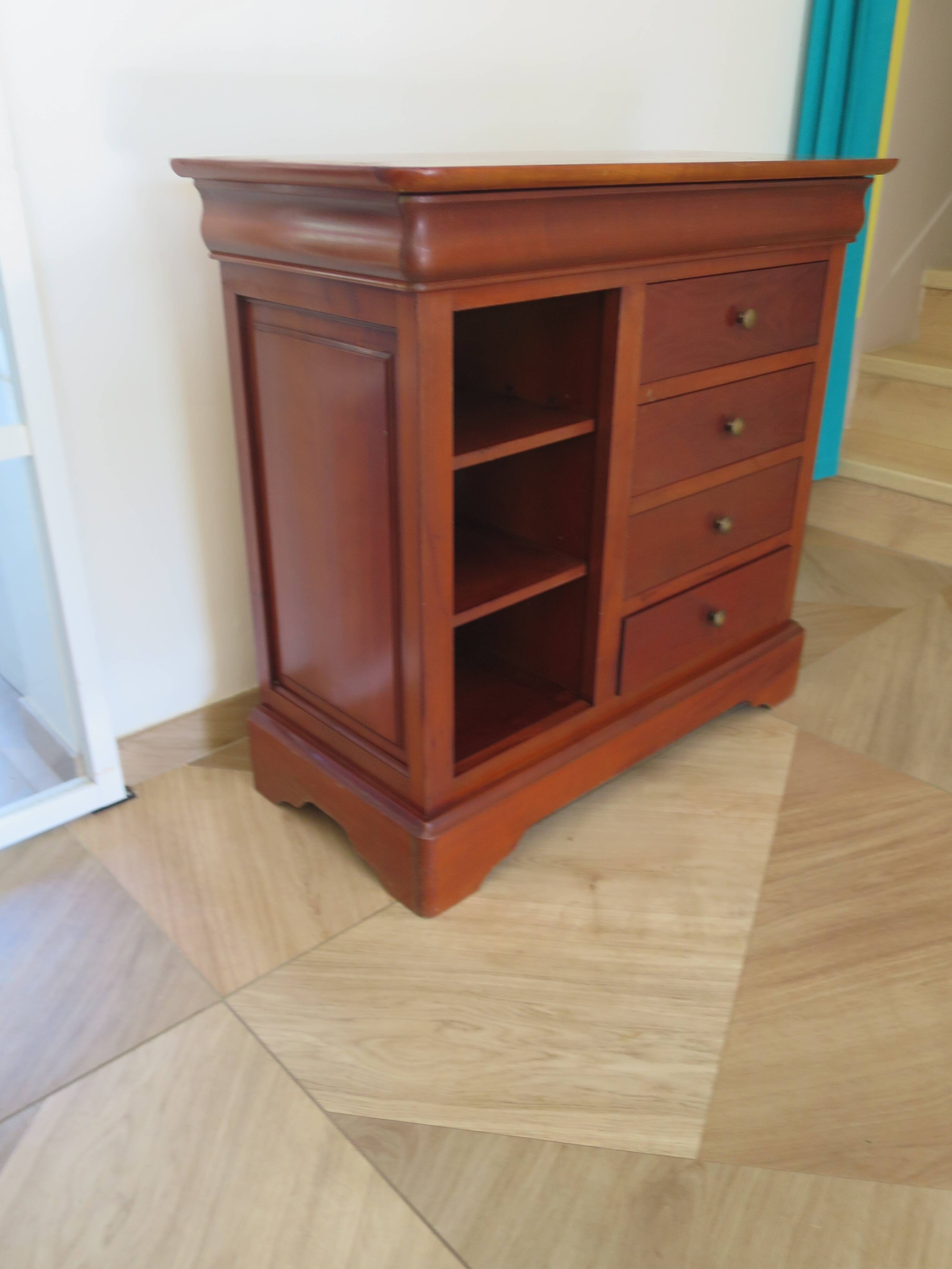 Louis Philippe entrance cabinet - sideboard - 5 drawers