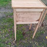 Pair of antique Louis XVI style bedside tables