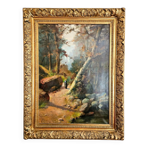 Canvas Éloi Noel Béraud late 19th century