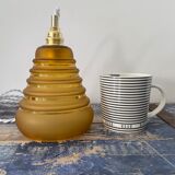 Electrified Art Deco lamp with new