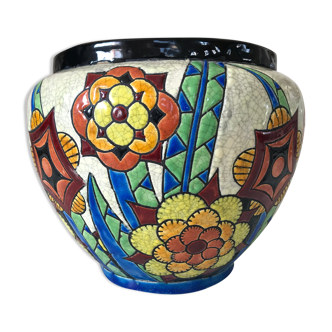 Pot cover Keramis d1316 art deco