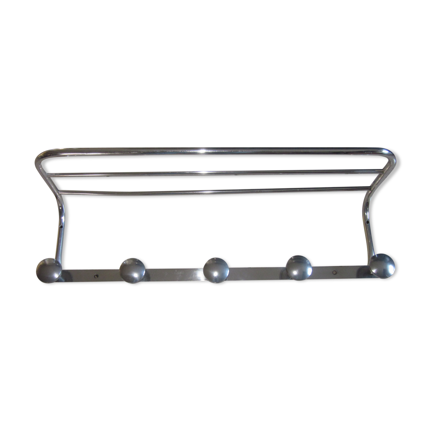 Aluminum coat rack from the 50s-60s