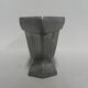 Aluminum art deco vase