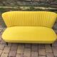 Mid-century scandinavian modern velvet sofa, 1950