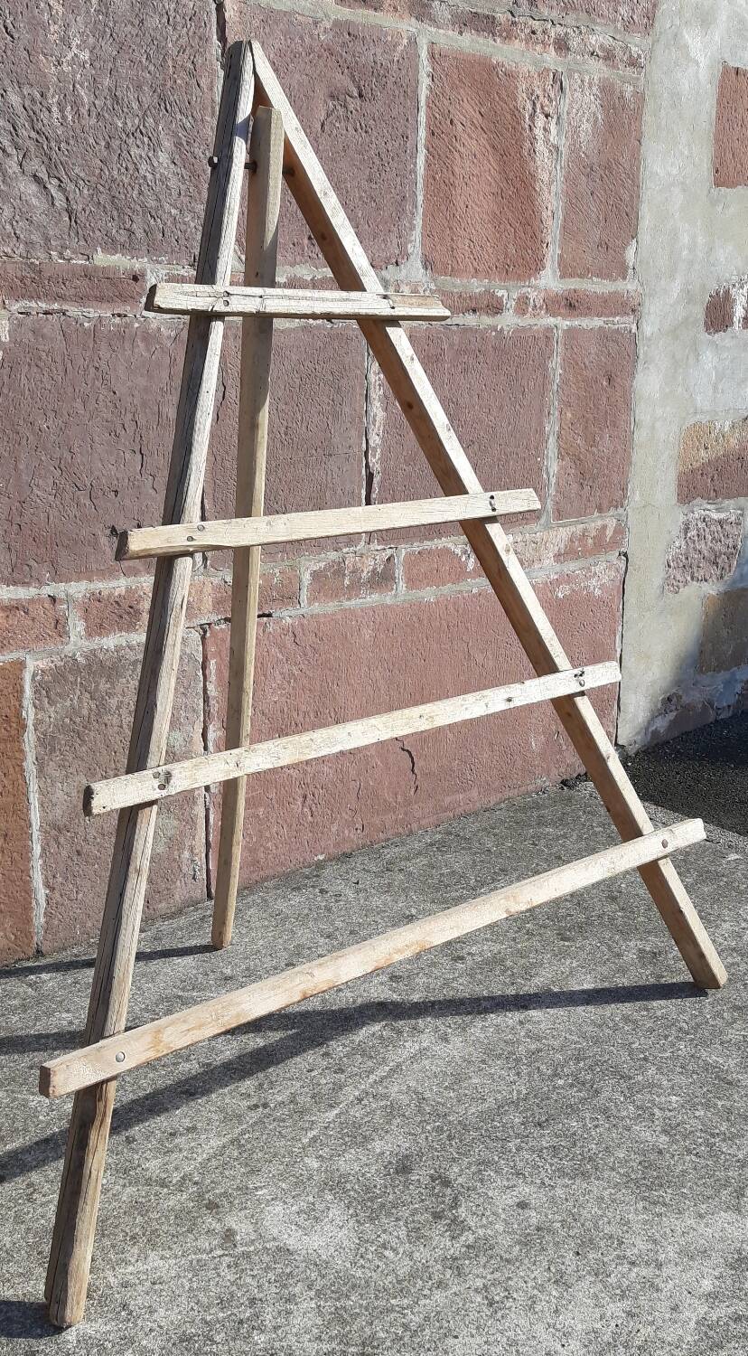 Folding ladder for olive trees. (Spain, 1940s/50s)