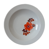 Assiette vintage coldtitz orange