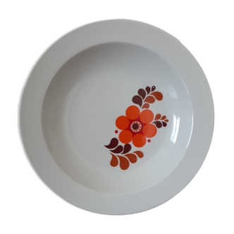 Vintage coldtitz orange plate