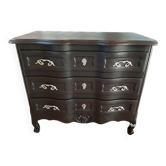 Black chest of drawers