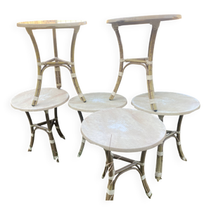 6 tables de bar