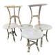 6 tables de bar