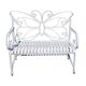 Banc de jardin en fer forgé