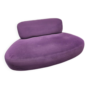 Canapé velours designer