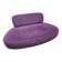 Designer velvet sofa