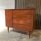 Vintage Scandinavian style chest of drawers
