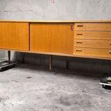 Vintage Scandinavian teak sideboard