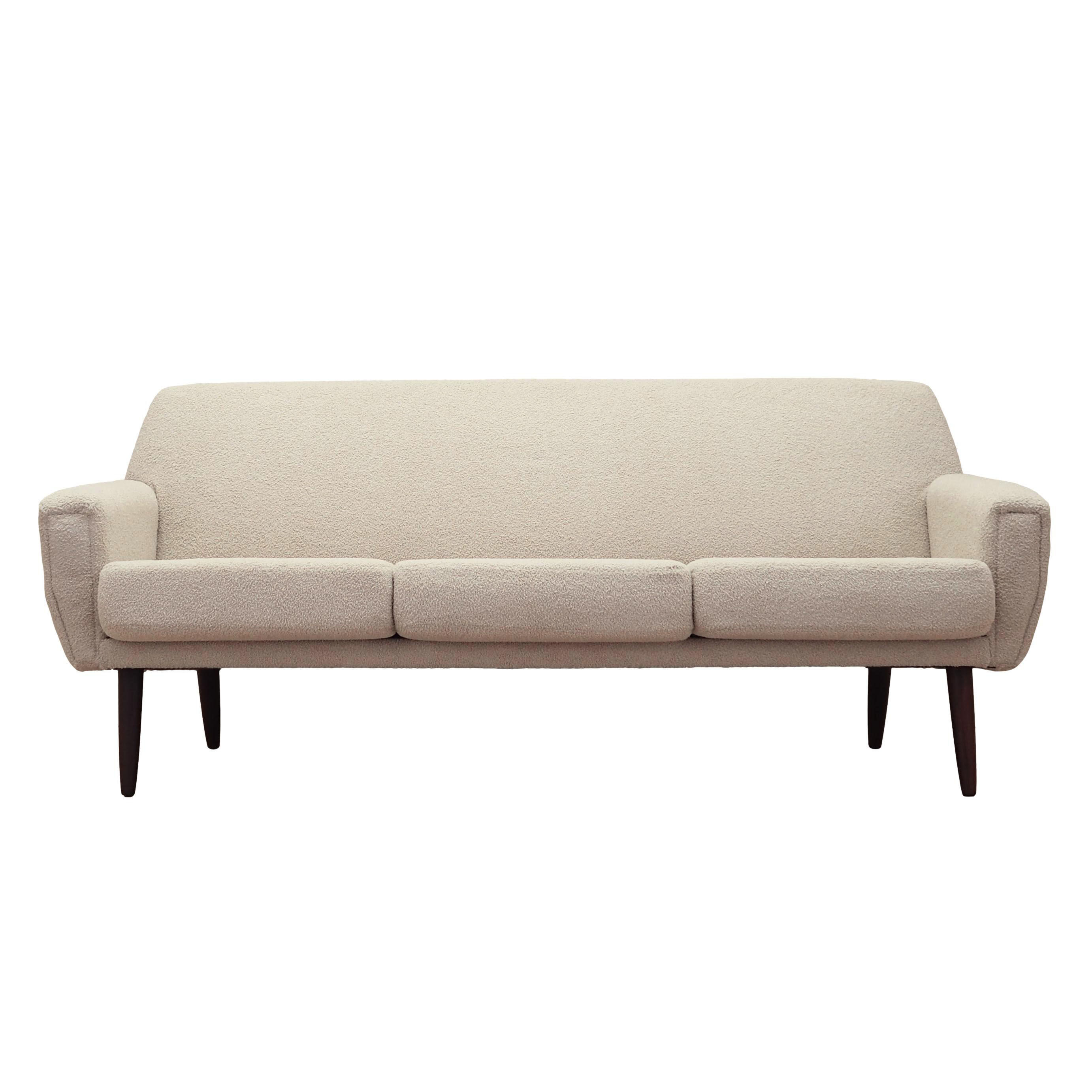 Teak sofa, Danish design, 1970s, production: Denmark