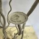 Wrought iron tree candelabra chandelier