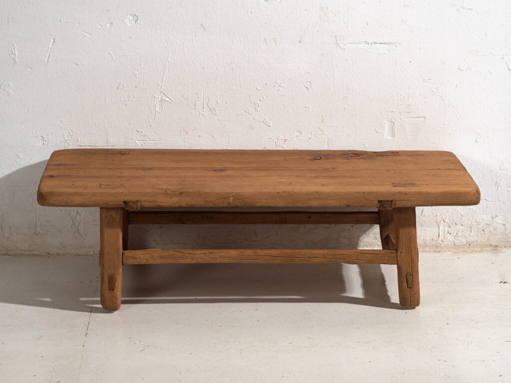 Antique elm wood coffee table – Shanxi, circa 1930