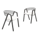 Ensemble de chaises de salle à manger postmodernes des années 1980