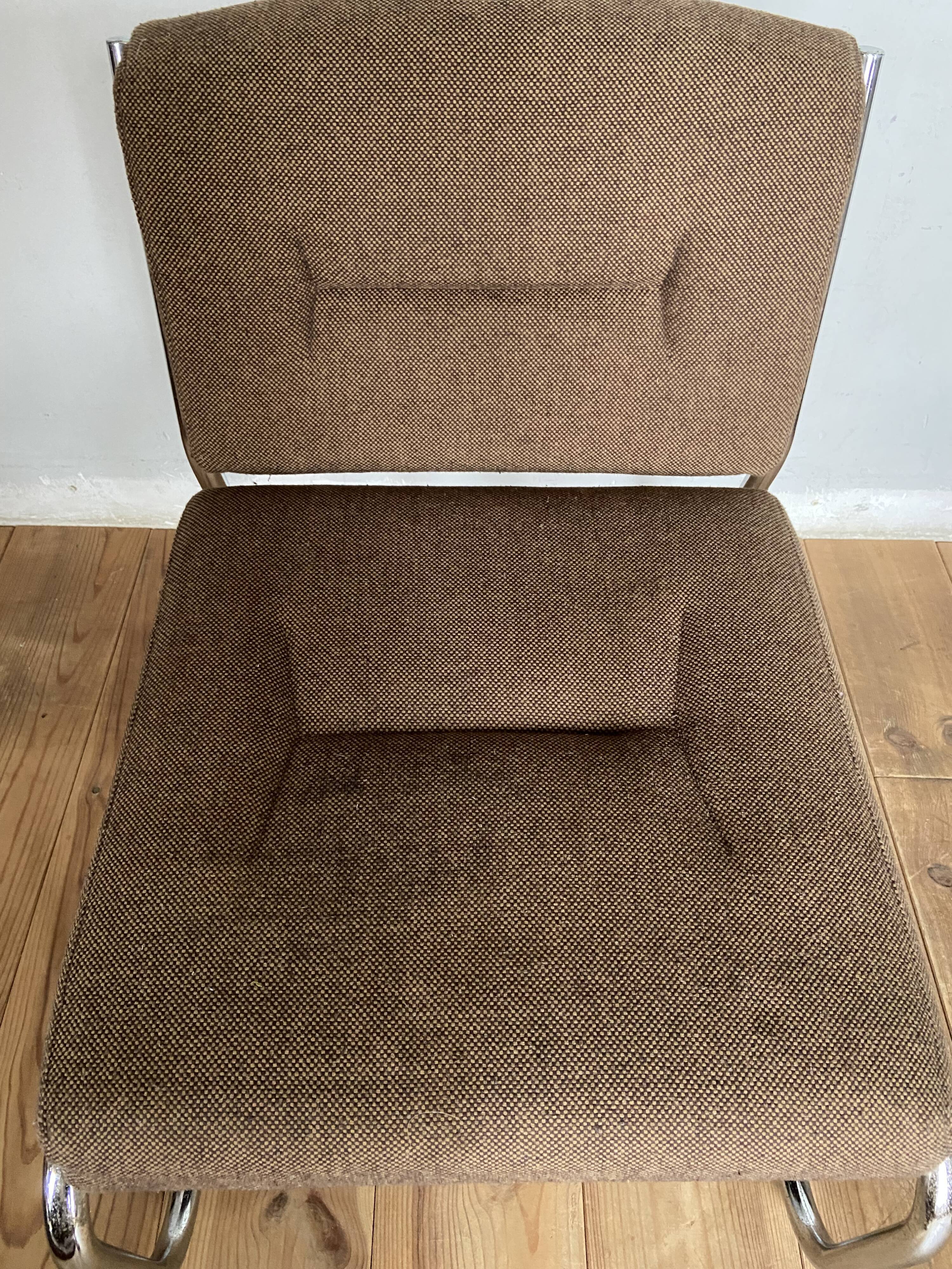 Pair of vintage chrome heaters 60s design