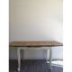 Table shabby avec rallonges