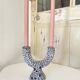Candelabra candlestick candlestick 2 candles in fat lava style ceramic