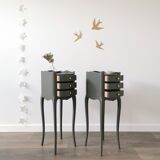 Pair of retro bedside tables