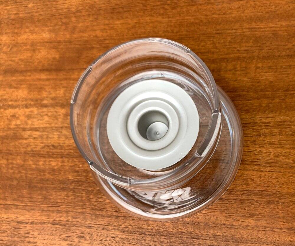 Grand porte-bougie Apollo en verre finlandais vintage par Nanny Still pour Riihimäen Lasi, années 1970