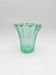 Art Deco Vase Pierre d'Avesn Moulded-Pressed Glass Emerald Green