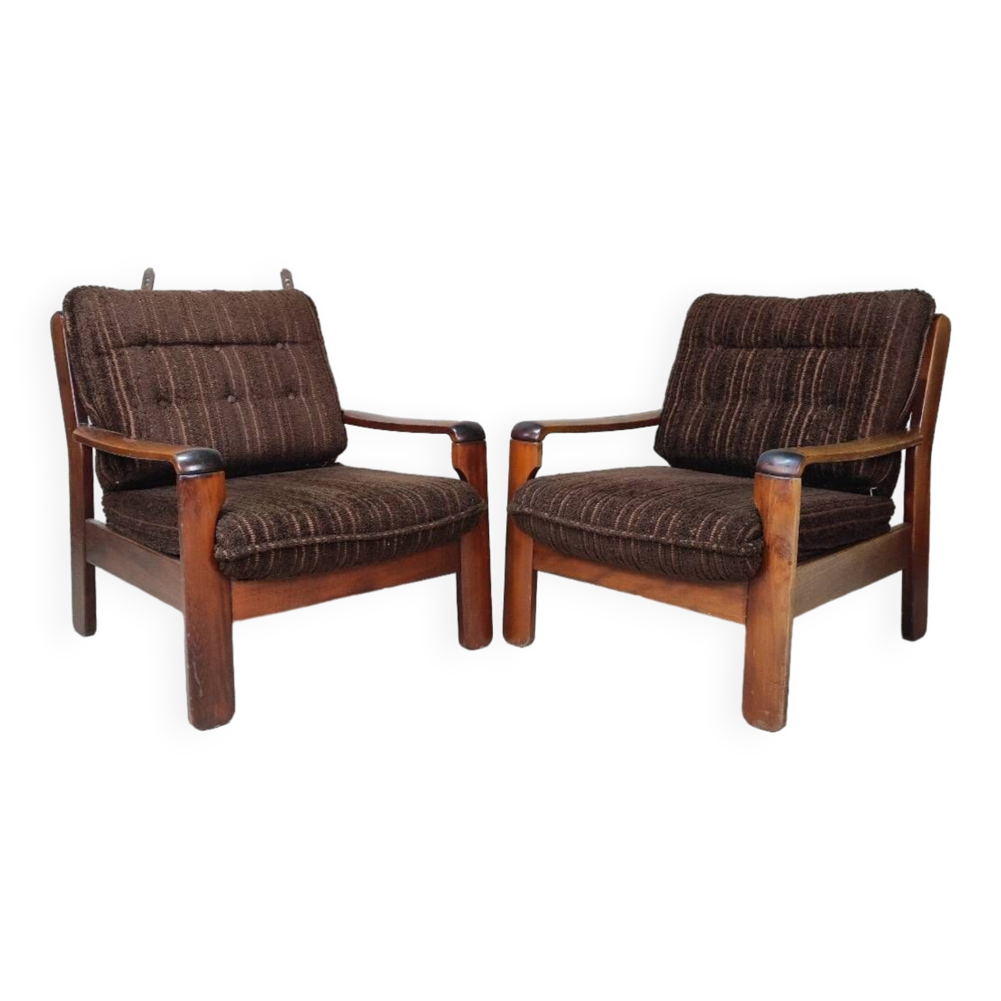 Pair of Scandinavian armchairs