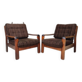 Pair of Scandinavian armchairs