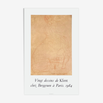 Gustav Klimt Poster Drawings 1984
