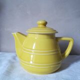 Art deco earthenware teapot/coffee maker