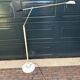 White Space Age style Italian floor lamp
