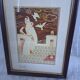 Framed Art Deco print (1920s)