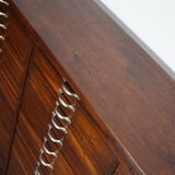 Vintage dutch mahogany jewelers / watchmakers cabinet, circa 1930