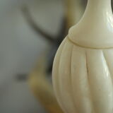 Lamp column in alabaster from the 1970s