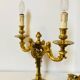 Chandelier en bronze à décors de putti et cariatides, début XXe