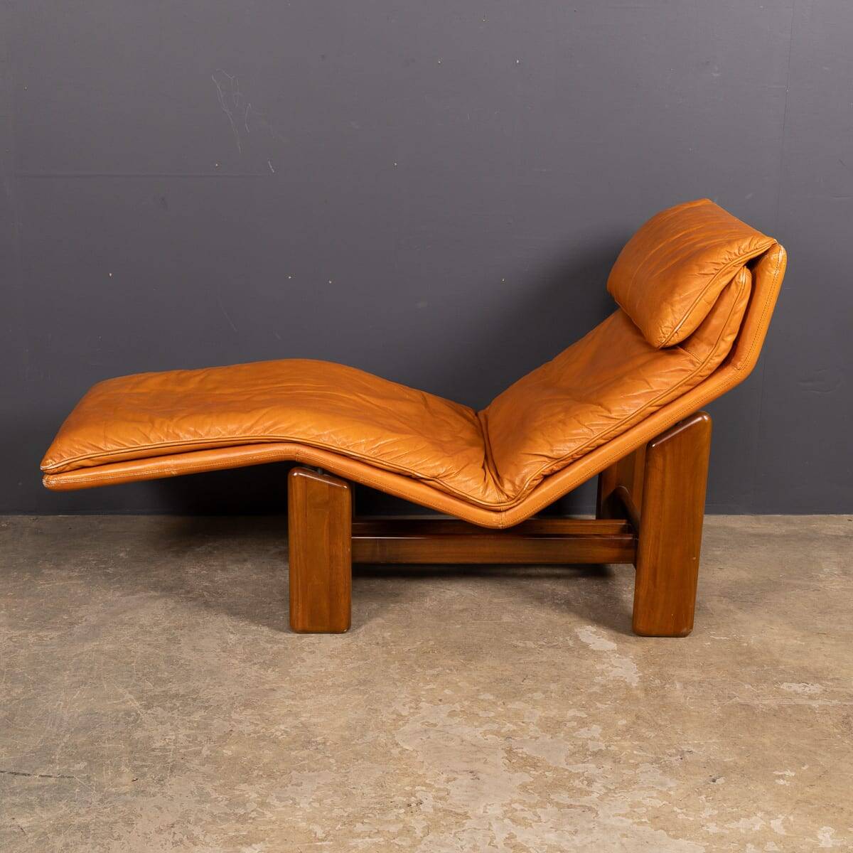 20Thc Italian Periplo Leather Chaise Longue By Tarcisio Colzani