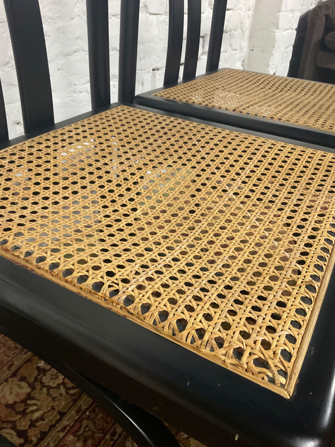 Series of 4 Annig Sarian chairs from the 80s