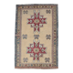 Light Yellow Red Modern Oushak Rug, 140x211Cm
