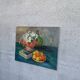 Oil on canvas, still life