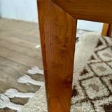 Vintage light wood coffee table from the 1960s