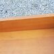 Vintage bedside table of the 50s in blond oak bobbin feet