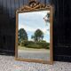 Louis XVI mirror in carved and gilded wood, 18th century