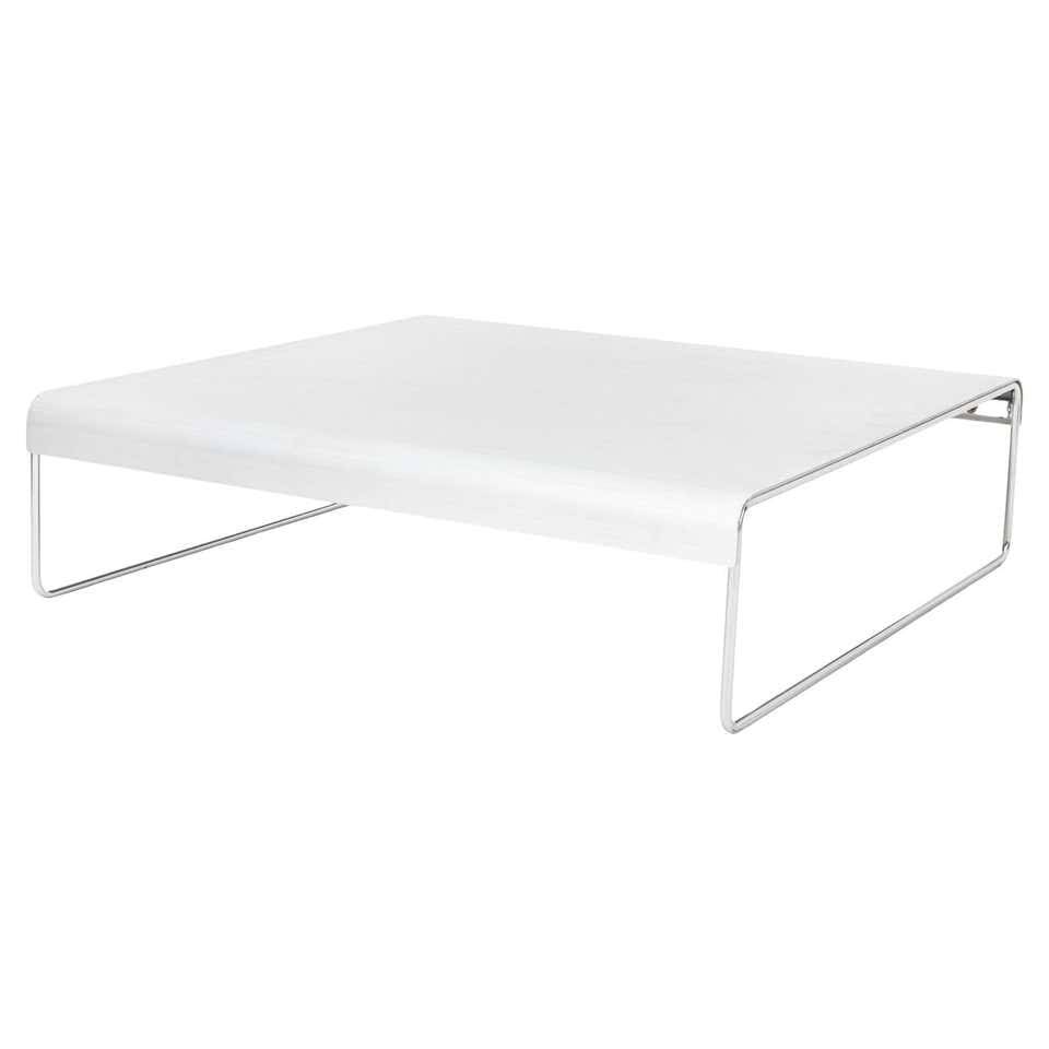 Table basse metallique carrée  zap 254  de piero lissoni