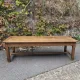 Old farmhouse table in oak, 18th century – Auvergne, France