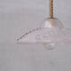 Brass and Glass Mid-Century Pendant Lights (5 Available)