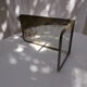 Barber mirror 29 x 15.5 cm