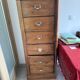 Wooden chest of drawers